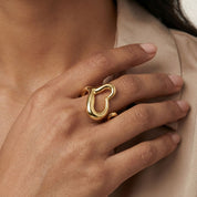 Open Heart Ring