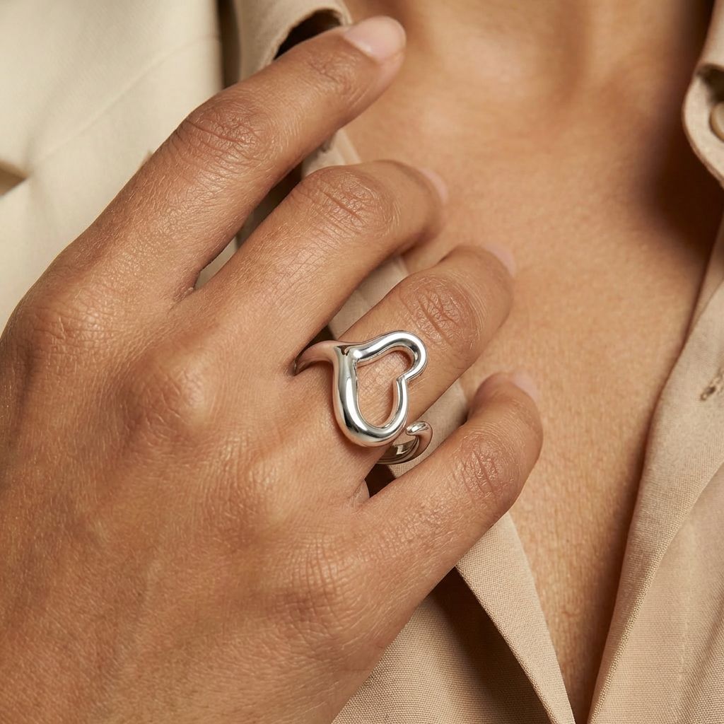 Open Heart Ring