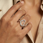 Open Heart Ring