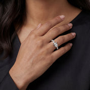 Romantic Floral Flower Band Ring