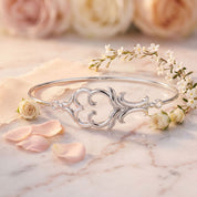 Romantic Floral Nouveau art bracelet