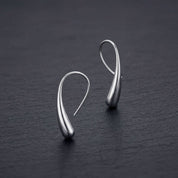 Tear Drop Hoop Earrings