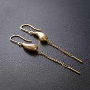 Tear Drop Sui Dhaga Earrings