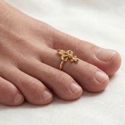 Romantic Floral Fleur De Lis Toering