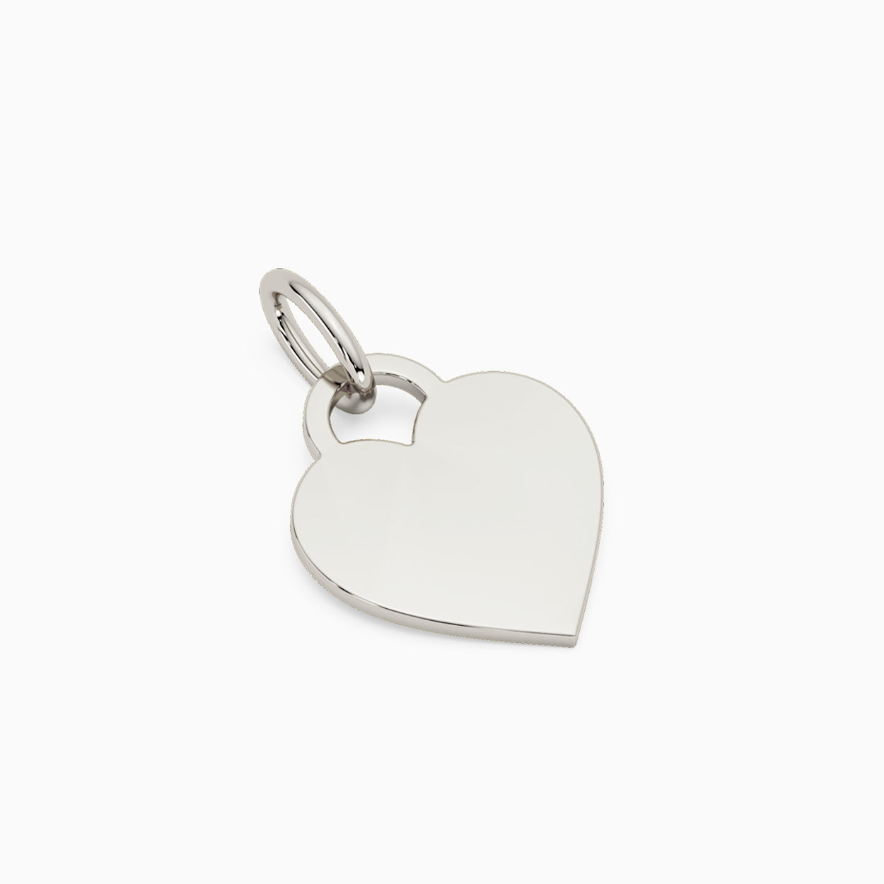 Heart tag Charm