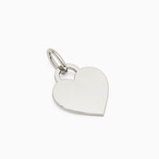 Heart tag Charm
