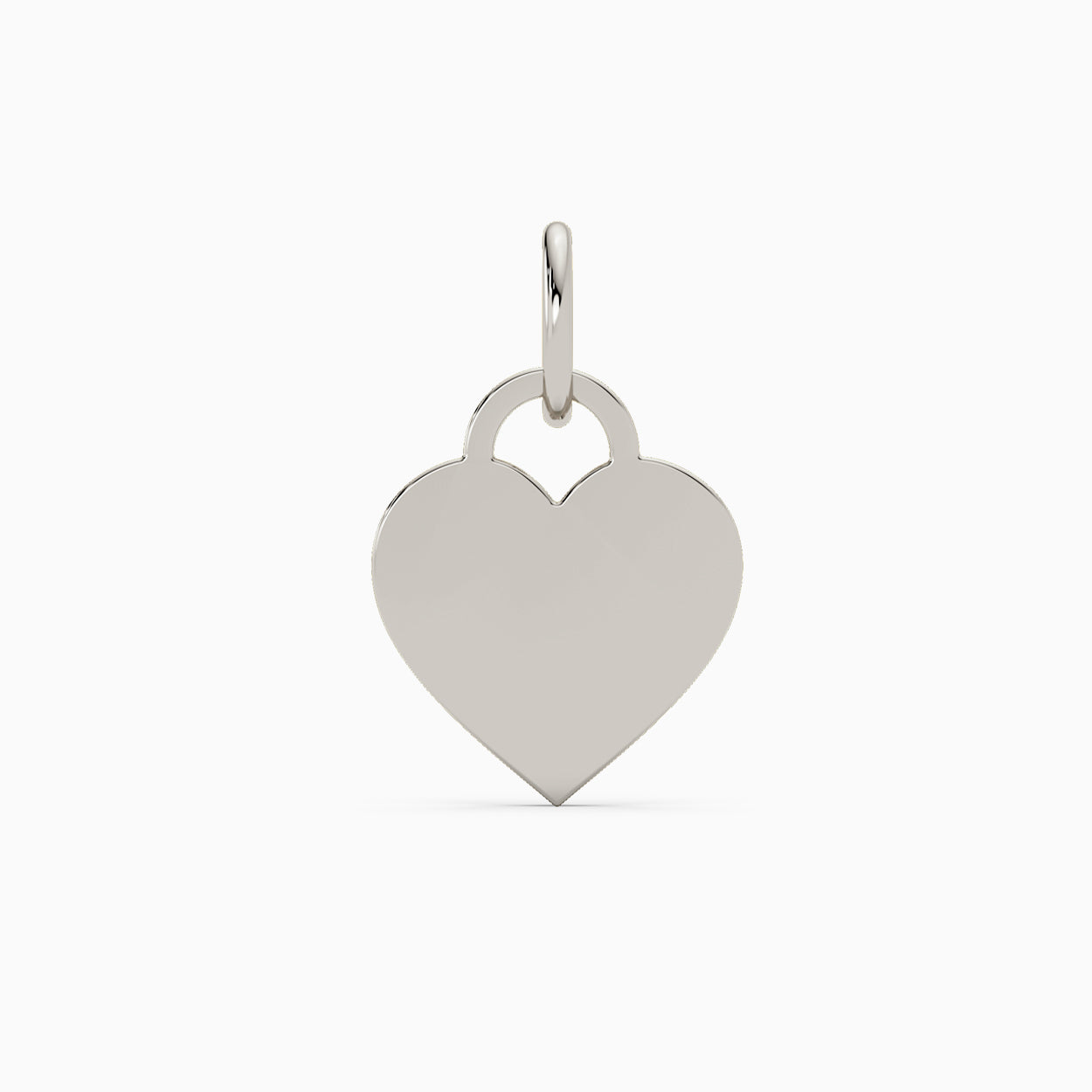 Heart tag Charm