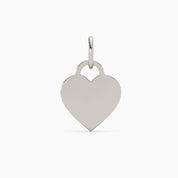 Heart tag Charm