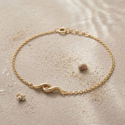 Wave Anklets