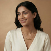 Romantic Floral Olive Leaf Vine Pendant