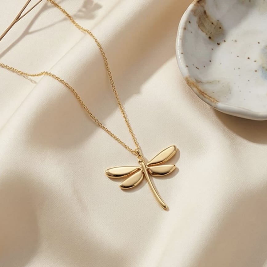 Alokki Boho Dream Dragon Fly Pendant