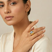 Alokki Boho Dream Evil Eye Ring