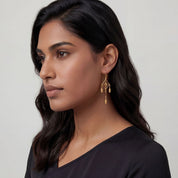 Alokki Boho Dream Triangle Hook earrings