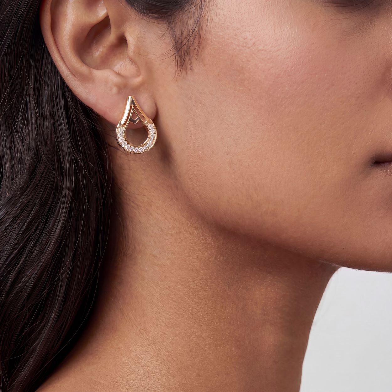 Alokki A Circle Earrings
