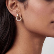 Alokki A Circle Earrings