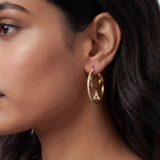 Alokki A Hoop Earrings