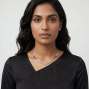 Romantic Floral Cluster Necklace