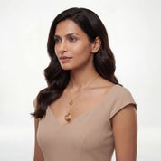 Open Heart Lariat Necklace