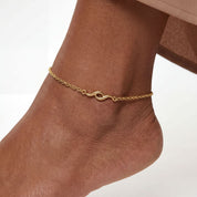 Wave Anklets
