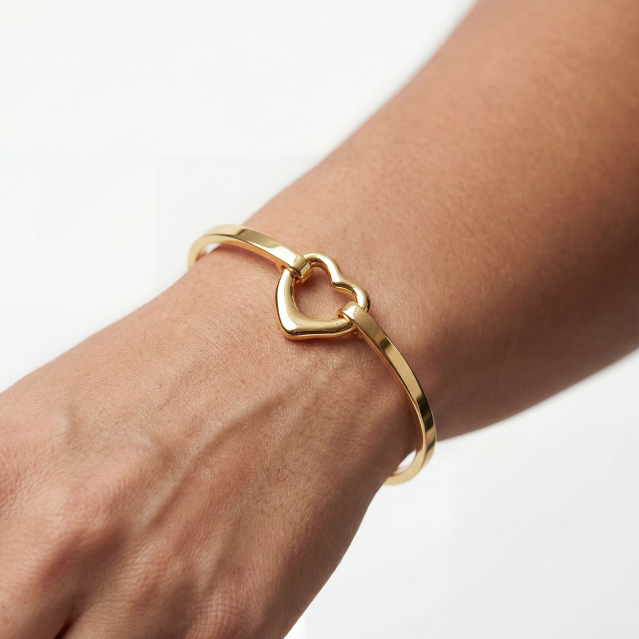 Open Heart Bracelet