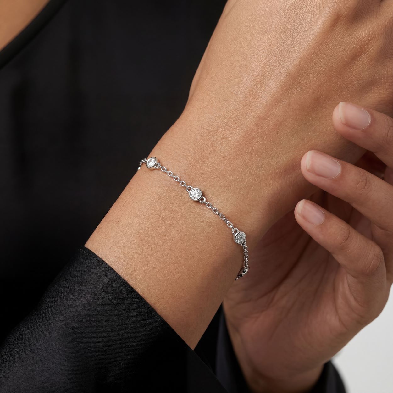 CZ Yard Bracelet