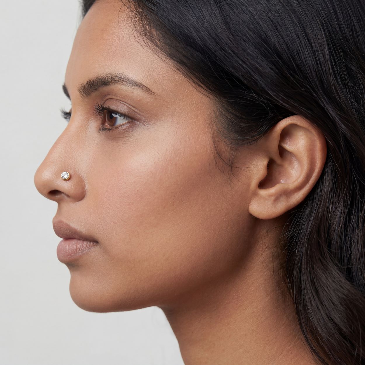 Yard CZ Nose pin