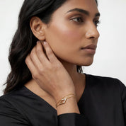 Alokki A1 CZ Double Chain Bracelet