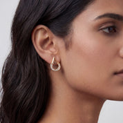 Alokki A Circle Earrings