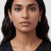 Alokki A Circle Earrings