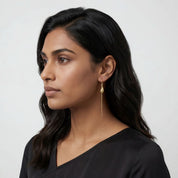 Tear Drop Sui Dhaga Earrings