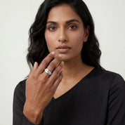 Alokki Boho Dream Narrow Feather Ring