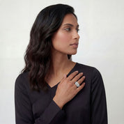 Alokki Boho Dream Narrow Feather Ring