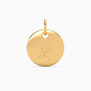 Alphabet Disc Charm