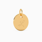 Alphabet Disc Charm