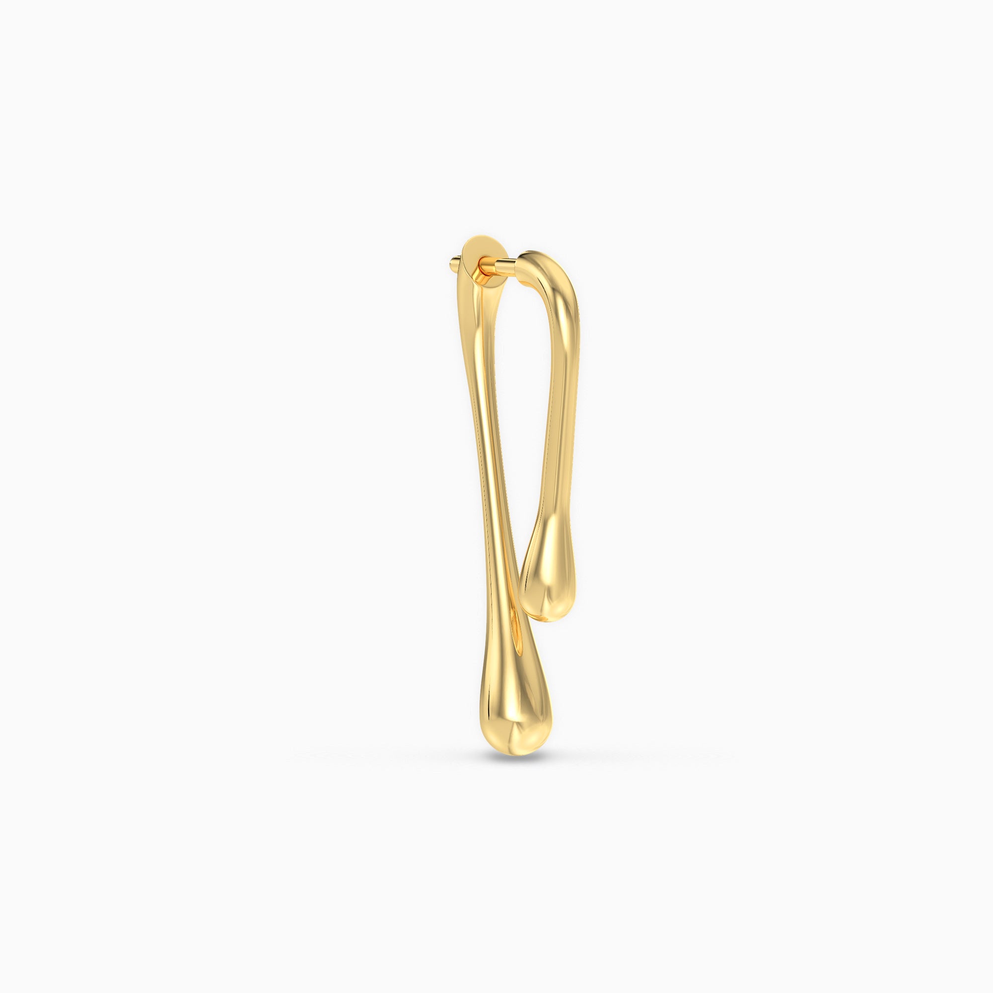Tear Drop Earrings - Gold Plated