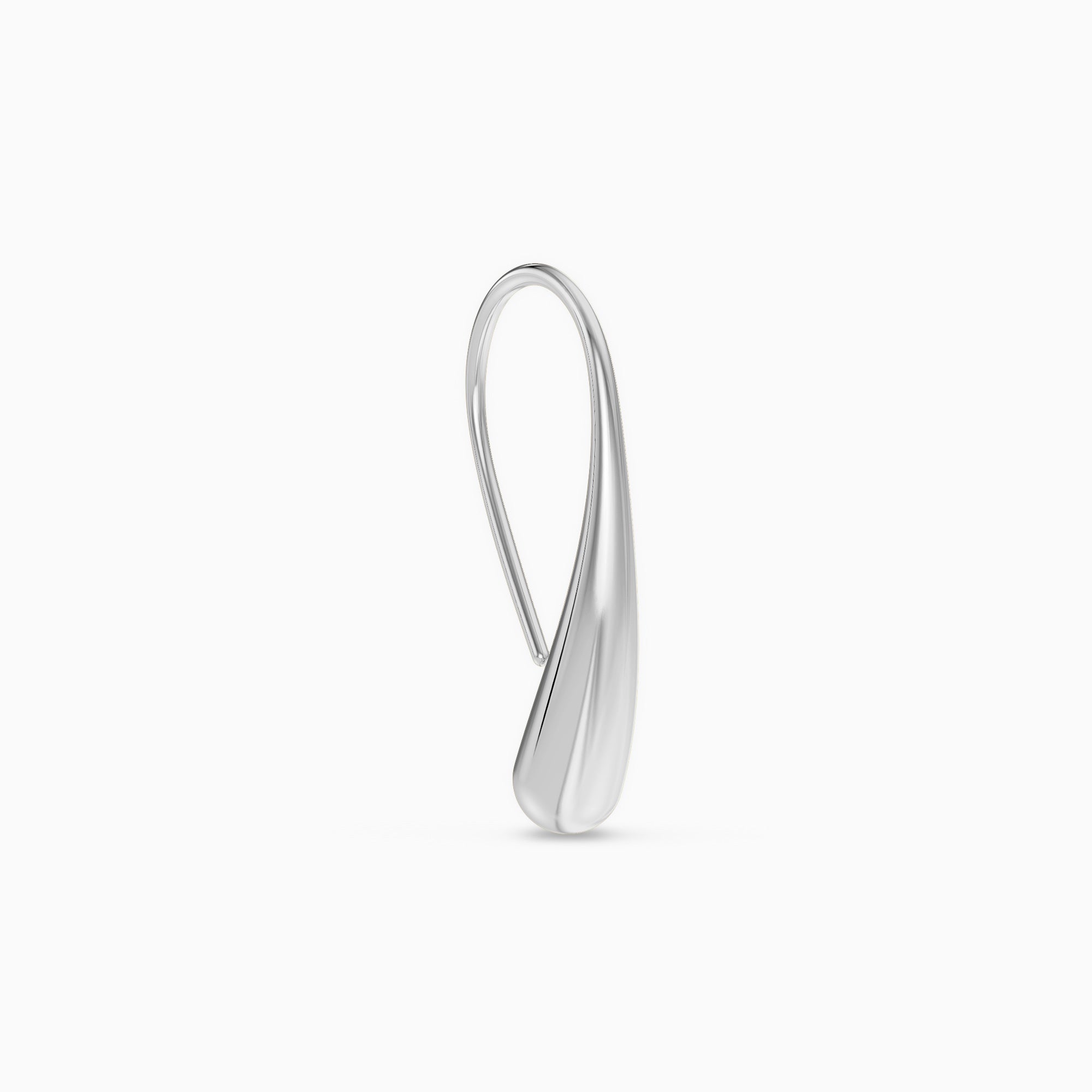Tear Drop Hoop Earrings