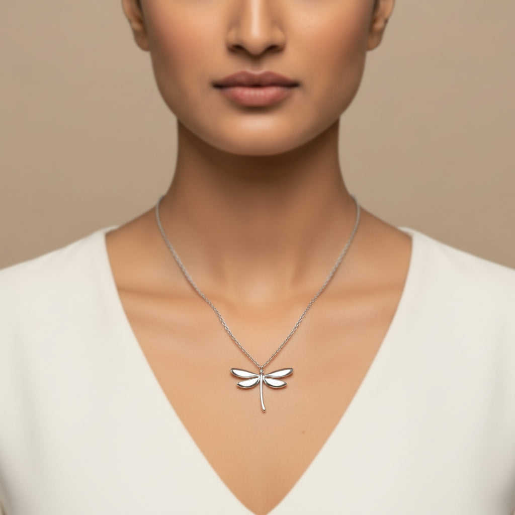 Alokki Boho Dream Dragon Fly Pendant