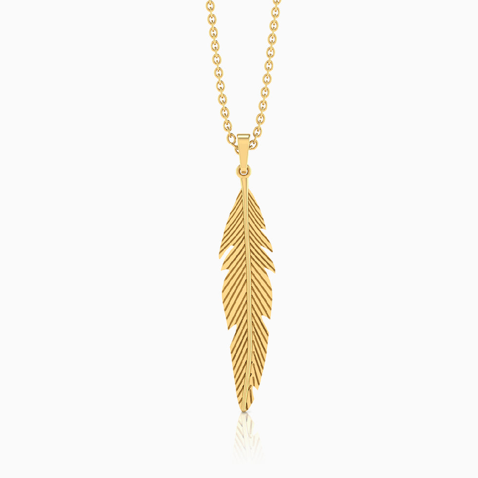 Boho Dream Feather Pendant