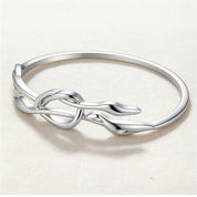 Romantic Floral Knot bangle