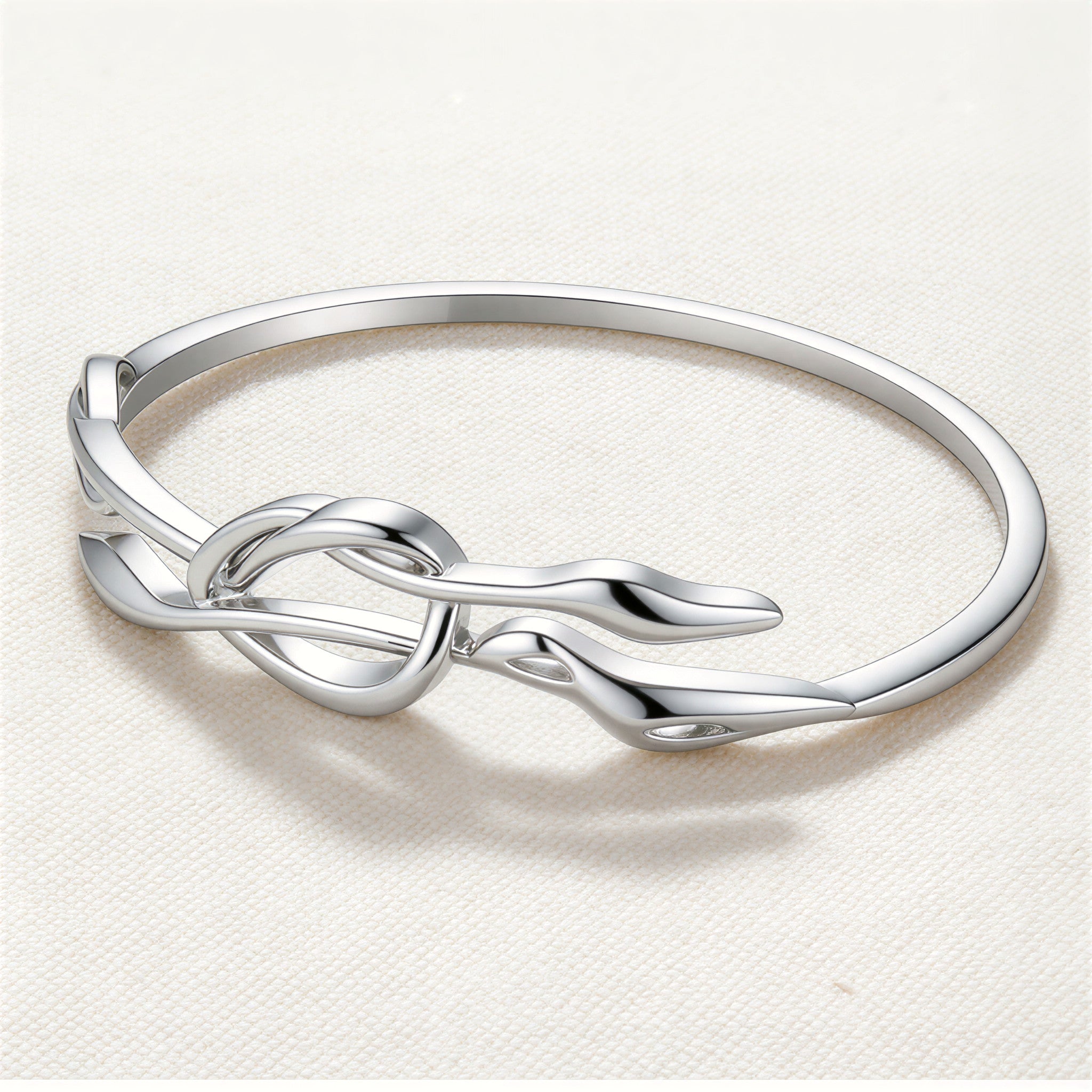 Romantic Floral Knot bangle