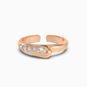 Open Heart Band Ring