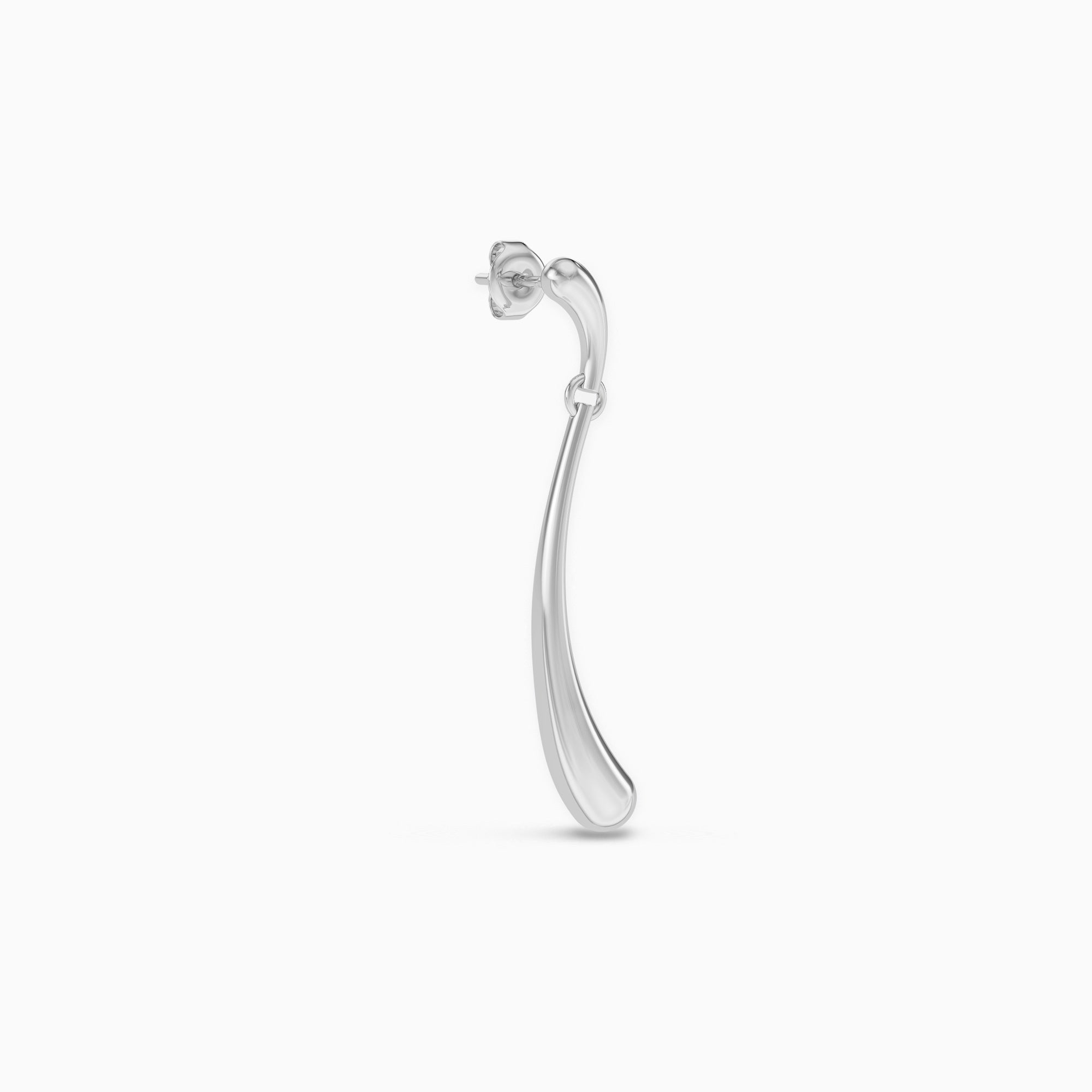 Elongated tear Drop Earrings