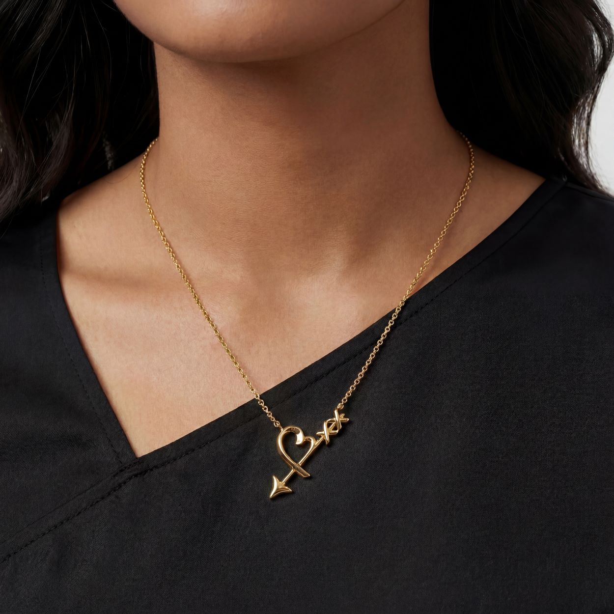 Heart & Arrow Pendant