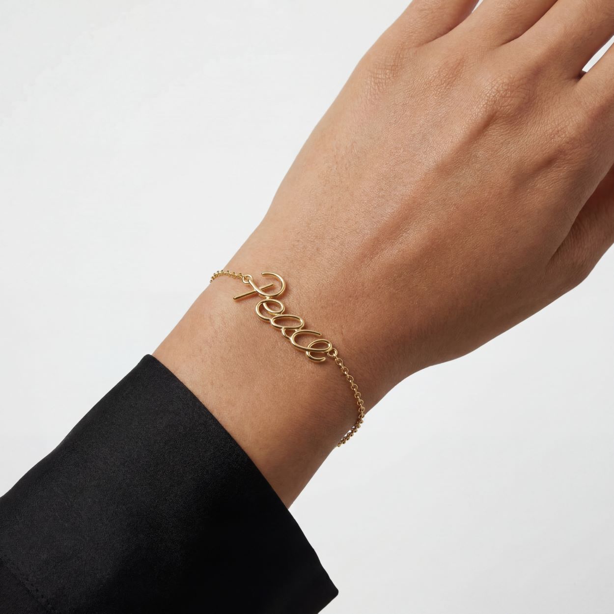 Graffiti Peace Bracelet
