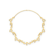 Romantic Floral Cluster Necklace