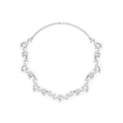 Romantic Floral Cluster Necklace
