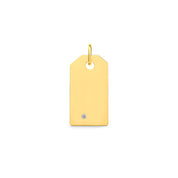 Tag 2 charm Gold