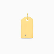 Tag 2 charm Gold