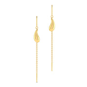 Tear Drop Sui Dhaga Earrings