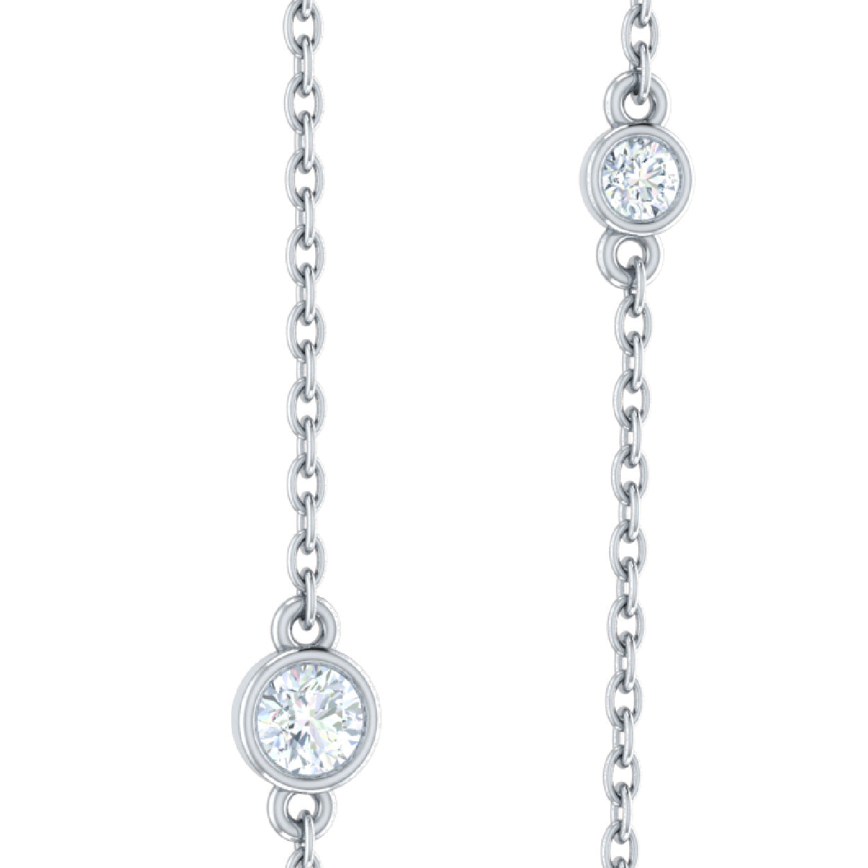 CZ Sprinkle Necklace